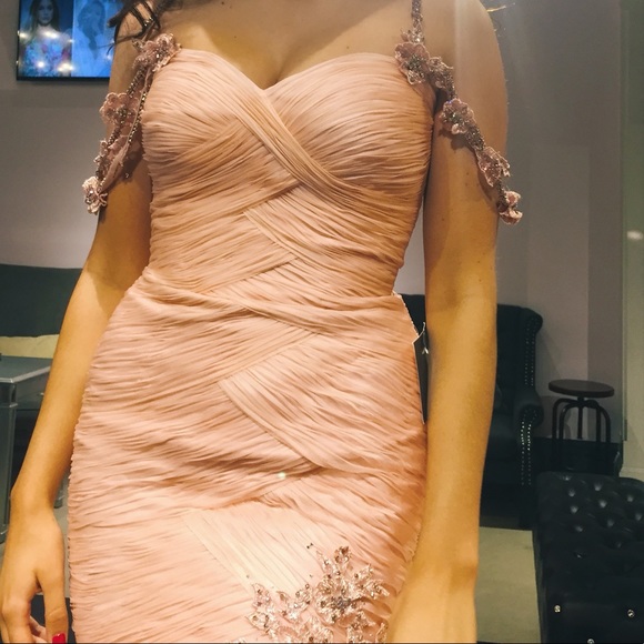 SHERRI HILL COUTURE GOWN - Picture 2 of 3